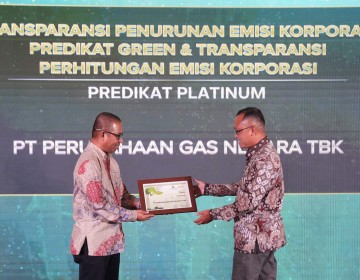 PGN Berhasil Turunkan Emisi 598,39 Ton CO2 eq Sepanjang 2023