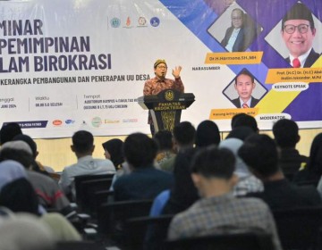 Gus Halim Ajak Mahasiswa Ikut Pelatihan Program Pemberdayaan  Pembangunan Desa