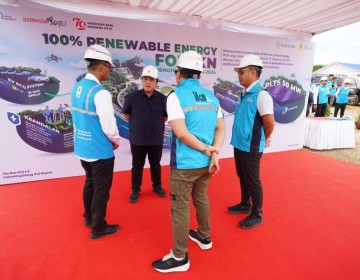 Tinjau Kantor Pemerintahan di IKN, ErickThohir Cek Kesiapan BUMN Penuhi Pasokan Listrik dan Gas