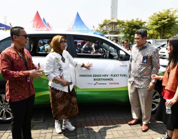 Kolaborasi Pertamina – Toyota, Uji Coba Bioethanol 100% di GIIAS 2024  