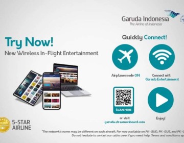 MetraMediaHub dan Garuda Indonesia Hadirkan Layanan Wireless In-Flight Entertainment di Tiga Armada