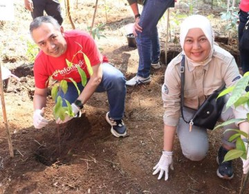 Peduli Kualitas Udara, Infomedia Tanam 1000 Pohon di Kawasan Taman Nasional Gunung Gede Pangrango