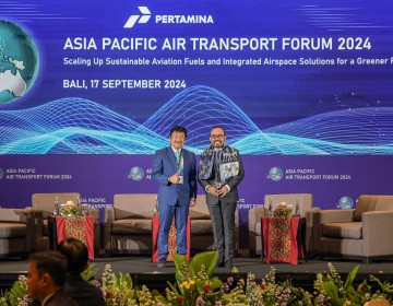 Pertamina Patra Niaga Perkuat Komitmen Terhadap Avtur Ramah Lingkungan di Asia Pacific Air Transport Forum 2024