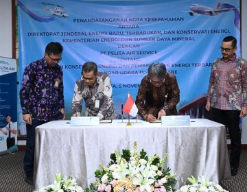 Kolaborasi Pelita Air, EBTKE dan GIZ Jadikan Bandara Pondok Cabe sebagai Eco-Friendly Airport