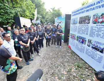 Pertamina - Kementerian Lingkungan Hidup Dukung Program Kali Bersih Sungai Ciliwung