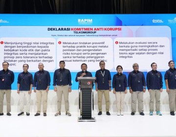 Jelang Peringatan Hari Antikorupsi Sedunia 2024, TelkomGroup Deklarasikan Komitmen Anti Korupsi