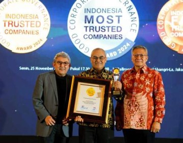 Komitmen Terapkan GCG, Hutama Karya Raih Predikat Indonesia Trusted Company 2024