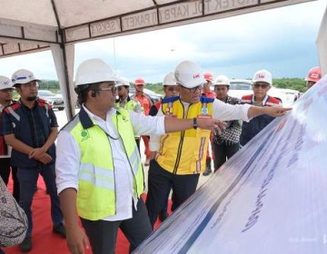 Pembangunan Jalan Tol Palembang-Betung Rampung Tahun Depan