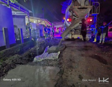 Perbaiki Akses Jalan, Hutama Karya Tuntaskan Proyek Bendungan Cijurey Tepat Waktu