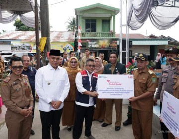 Dukung Asta Cita, Hutama Karya Atasi Kemiskinan Extrem dan Stunting Sekitar Jalan Tol Trans Sumatera