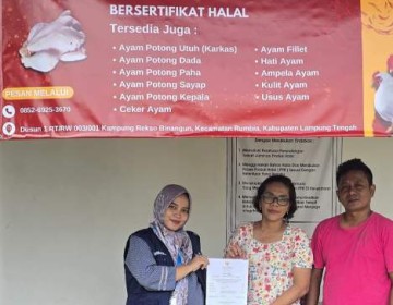 Dorong Swasembada Pangan, Pertamina Fasilitasi Rumah Potong Unggas Raih Sertifikasi Halal