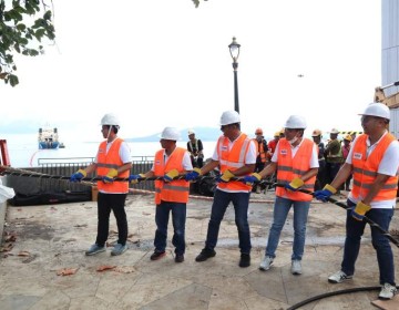 Telin Perlebar Gerbang Digital Indonesia :  Kabel Bifrost Mendarat di Manado