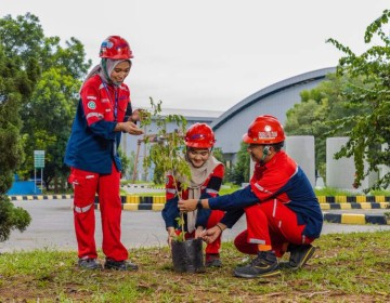 WSBP Lanjut Tanam 433 Pohon Trembesi,  Terus Lakukan Pembangunan Berkelanjutan