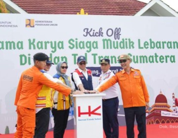 Pastikan Mudik Tenang dan Menyenangkan, Hutama Karya Gelar Apel Siaga Serentak