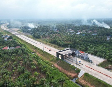 Jalan Tol Kuala Tanjung - Indrapura Beroperasi Tanpa Tarif Mulai 9 Maret 2025