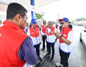 Pertamina Cek Kesiapan Satgas Ramadan dan Idulfitri di Tol Jakarta - Cikampek hingga Kilang Balongan