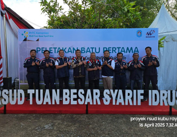 Menkes Budi Gunadi Sadikin Lakukan Groundbreaking, Waskita Karya Garap RSUD Kubu Raya