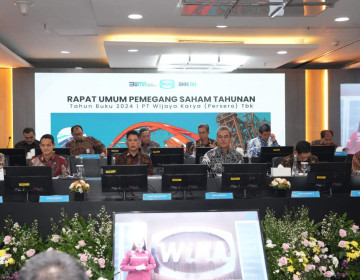 WIKA Turunkan Utang Sebesar Rp4,4 Triliun Sepanjang 2024, Sampaikan kepada Pemegang Saham dalam RUPST