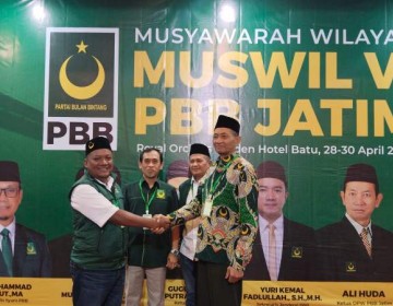 Muswil VI PBB Jatim, Ali Huda Terpilih secara Musyawarah Mufakat