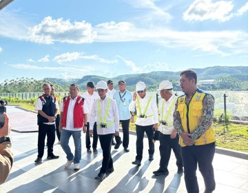 Wapres Gibran Kunjungi Proyek Kantor Kemenko 3 IKN, Waskita Karya Pastikan Pembangunan Sudah Rampung