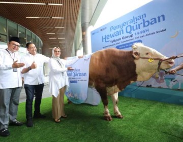 Hari Raya Iduladha 1446H, TelkomGroup Salurkan 946 Hewan Kurban untuk Masyarakat