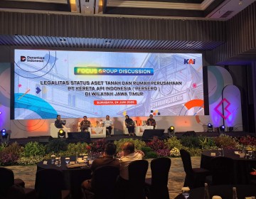 Satukan Persepsi Legalitas Aset, KAI dan Kejati Jatim Gelar FGD Bersama Stakeholders Jawa Timur