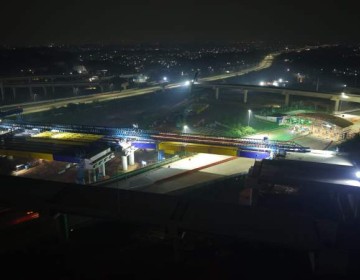 Dukung Konektivitas Masyarakat, WIKAIKON Sukses Laksanakan Pekerjaan Erection Girder Tol Jakarta–Cikampek II