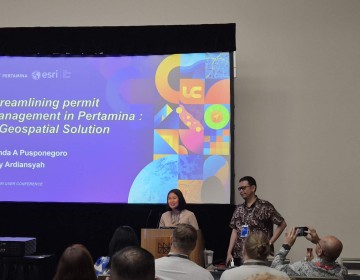 Pertamina perkenalkan inovasi sistem perizinan real-time di Esri User Conference 2025