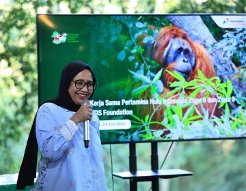 Pertamina Group Kembangkan Pusat Rehabilitasi Orang Utan di Kalimantan Timur