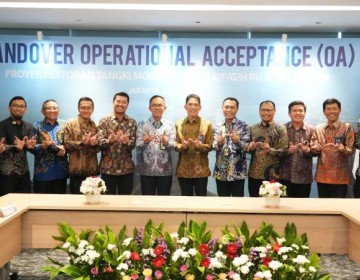 Rampungkan Restorasi Tangki Mogas Balongan, WIKA Perkuat Ketahanan Energi Nasional dan Berdayakan 400 Tenaga Kerja Lokal