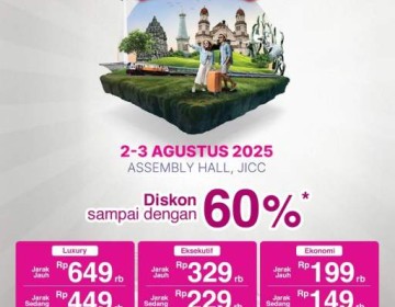 KAI Expo 2025 Hadir 2-3 Agustus, KAI Daop 1 Jakarta Sediakan Tiket Promo Mulai Rp69 Ribu dan Diskon Loket 10%!