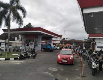 Antrian di SPBU Mulai Terurai, Pasokan BBM di Jember Aman