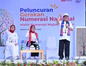 Mendikdasmen: Numerasi adalah Fondasi Membangun Bangsa, Kemendikdasmen Luncurkan Gerakan Numerasi Nasional
