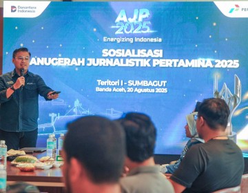 Tingkatkan Literasi Energi, Pertamina Sosialisasi Anugerah Jurnalistik Pertamina 2025 Hingga Ujung Barat Indonesia