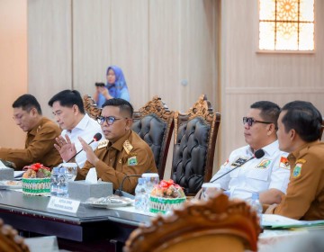 Rakor Pembangunan Infrastruktur, Andra Soni: Perkuat Kolaborasi dan Kerjasama Pembangunan