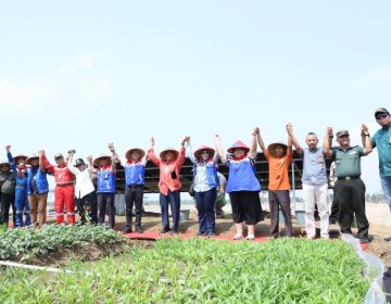 Pertamina Dorong Ketahanan Pangan, Energi Bersih Aliri 25 Hektar Lahan Pertanian Berkelanjutan Milik Warga Kalijaran