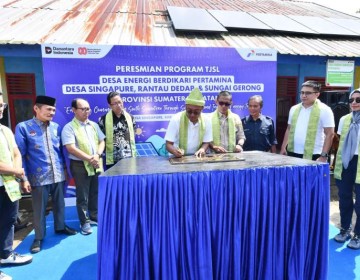 Pertamina Resmikan Desa Energi Berdikari di Sumatera Selatan