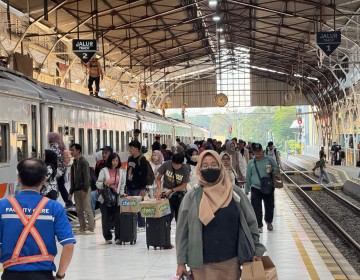 Manfaatkan Libur, 192.186 Penumpang Berangkat Menggunakan KAI