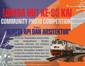 KAI Daop 1 Jakarta Gelar Community Photo Competition