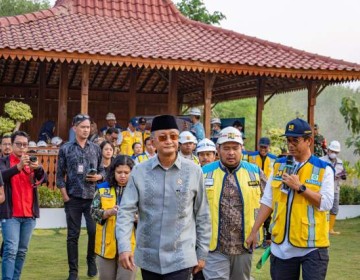 Menteri PU Kunjungi Bendungan Penopang Swasembada Pangan di Jawa Tengah