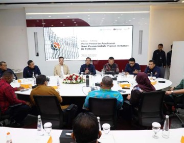 Transparansi Pemulihan SKKL, Telkom Terima Audiensi Pemda dan Berbagai Komunitas Papua Selatan