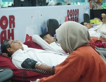 WIKA Gelar Donor Darah TJSL Periode ke-3 Tahun 2025, Himpun 194 Kantong Darah