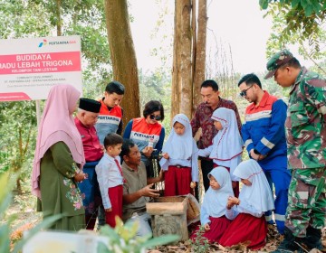 Perkuat Kemandirian Masyarakat Riau, Pertagas Kembangkan Budidaya Madu hingga Ikan Keramba