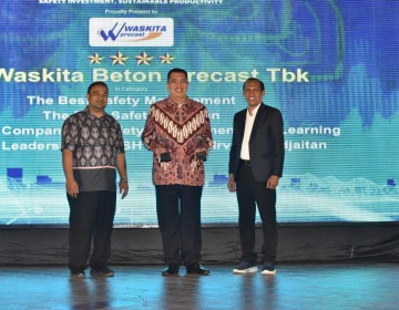 Tiga Tahun Berturut-turut, WSBP Raih Penghargaan Bintang 4 di Indonesia Safety Excellence Award 2025