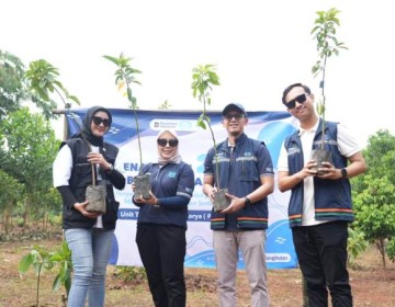 WIKA Sulap Lahan Bekas Proyek Jadi Penyerap 4,84 ton Karbon Dioksida