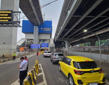 Uji Coba Rekayasa Lalu Lintas Jalan TB Simatupang, Hutama Karya Sediakan Jalur Alternatif di GT Fatmawati 2