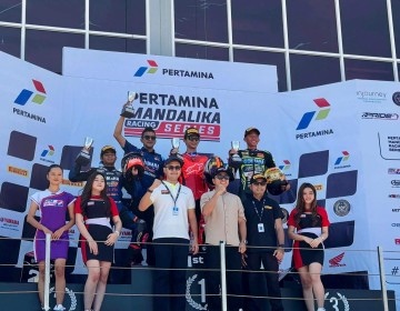 Pakai Pertamax Turbo, Felix Putra Mulya Juara Kelas 250 CC Pertamina Mandalika Racing Series 2025