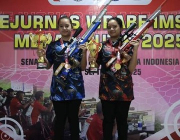 Aurellia dan Clarisa Bawa Mix Team Jawa Barat Raih Medali Emas Kejurnas WRABF IMSSU Merah Putih 2025
