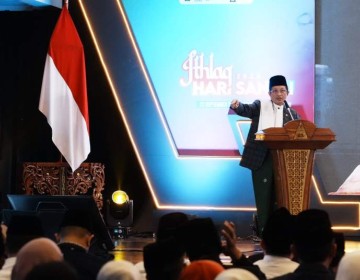 Buka Hari Santri 2025, Menag Ungkap Rencana Eselon I Khusus Urus Pesantren