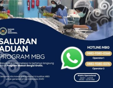 BGN Buka Layanan Aduan MBG, Masyarakat Bisa Lapor Langsung